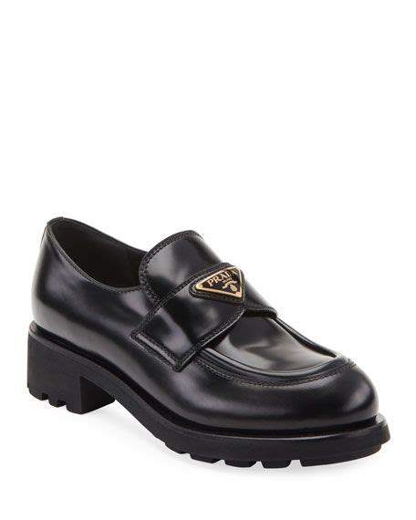 mocasin prada|prada chunky loafer.